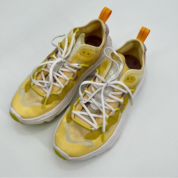 SOREL Women's Kinetic Breakthru Tech Lace Sneakers White Shoes US 6.5 - Picture 4 of 16